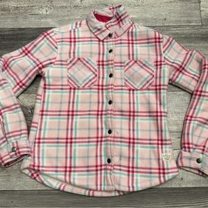 Original Weatherproof Vintage Sherpa Lined Coat Jacket Girls Sz Large grey1